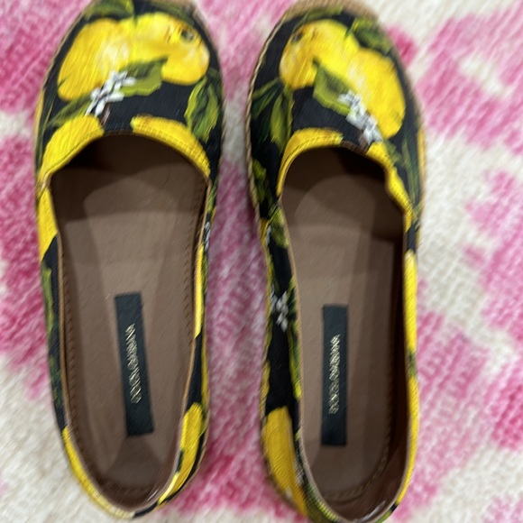 Brand new dolce gabbana lemon espadrilles size 35 - Picture 3 of 4